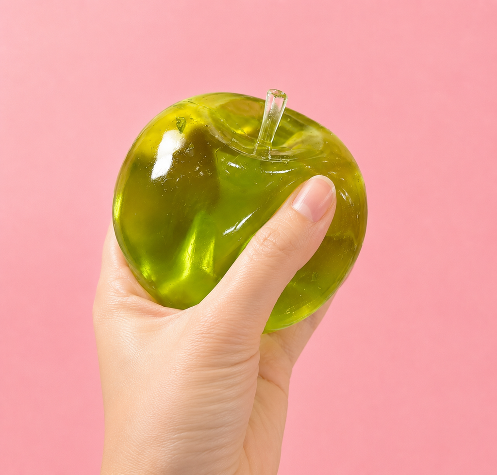 Green Apple viral soft squishy toy adhd