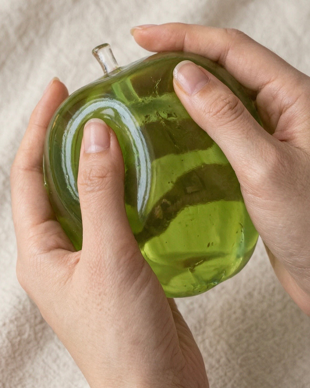 Green Apple viral soft squishy toy adhd tiktokmademebuyit