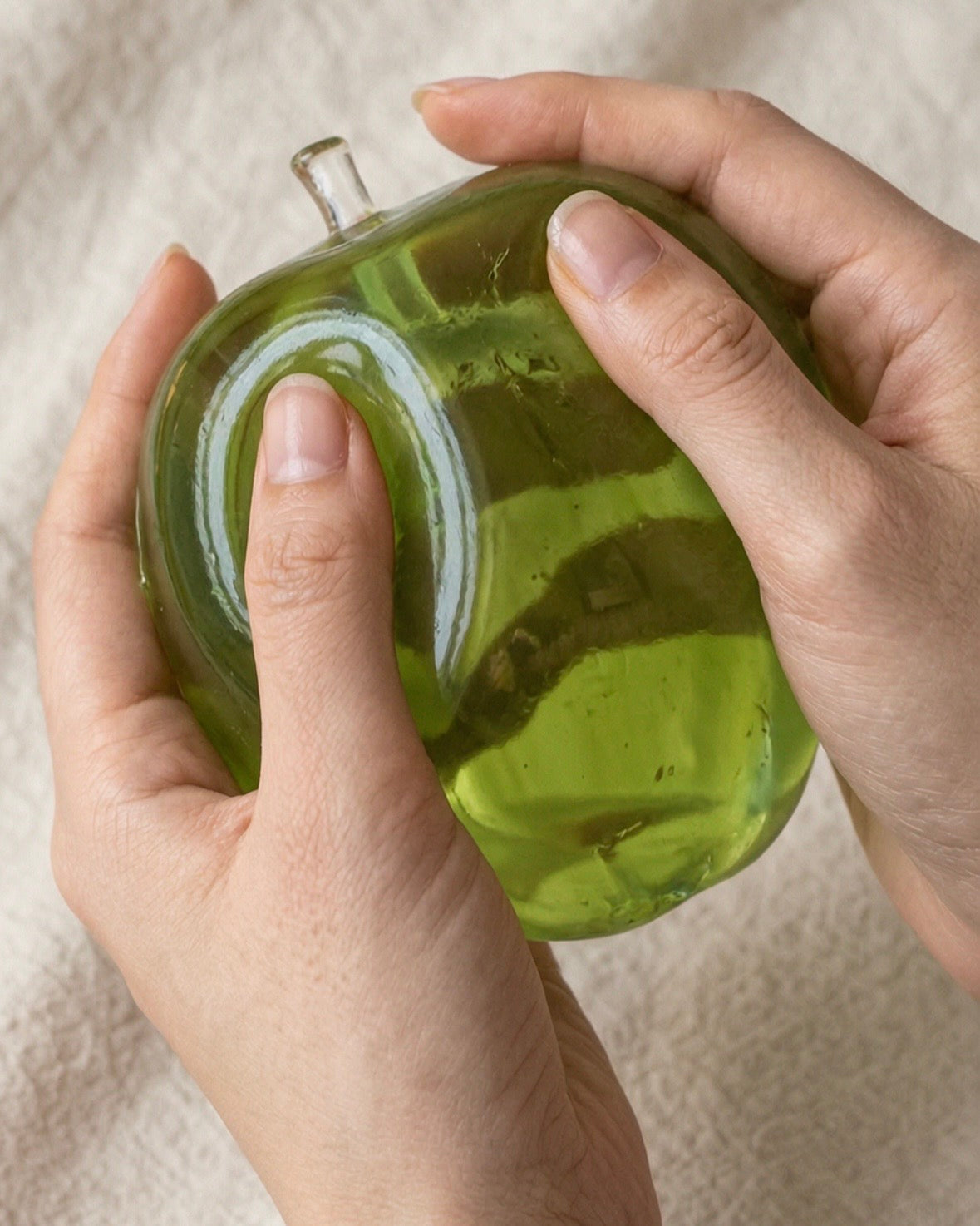 Green Apple viral soft squishy toy adhd tiktokmademebuyit