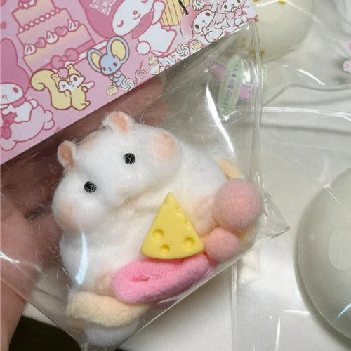 Hámster Squishy con Queso