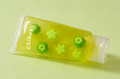 Green toothpaste squishy by Chiboki viral slime sensory toy